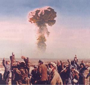 我国第一颗原子弹试验成功